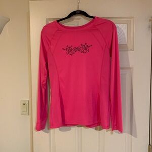 Tek Gear Pink Top sz M